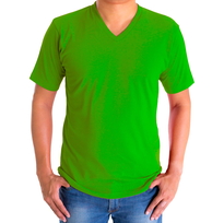 H&H T-shirt basic Groen