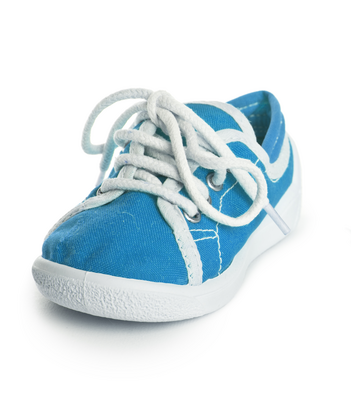 Blauwe Mini Sneakers - afb. 1