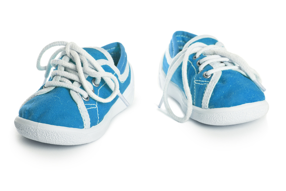 Blauwe Mini Sneakers - afb. 2