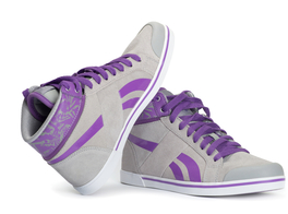 paarse Sneakers