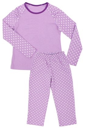 H&H Pyjama Paars - afb. 1