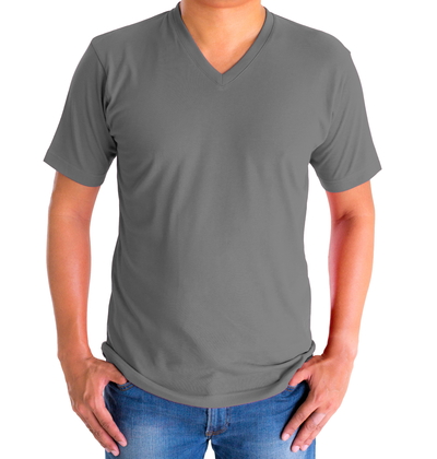 H&H T-shirt basic Grijs - afb. 1