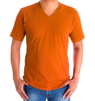 H&H T-shirt basic Oranje
